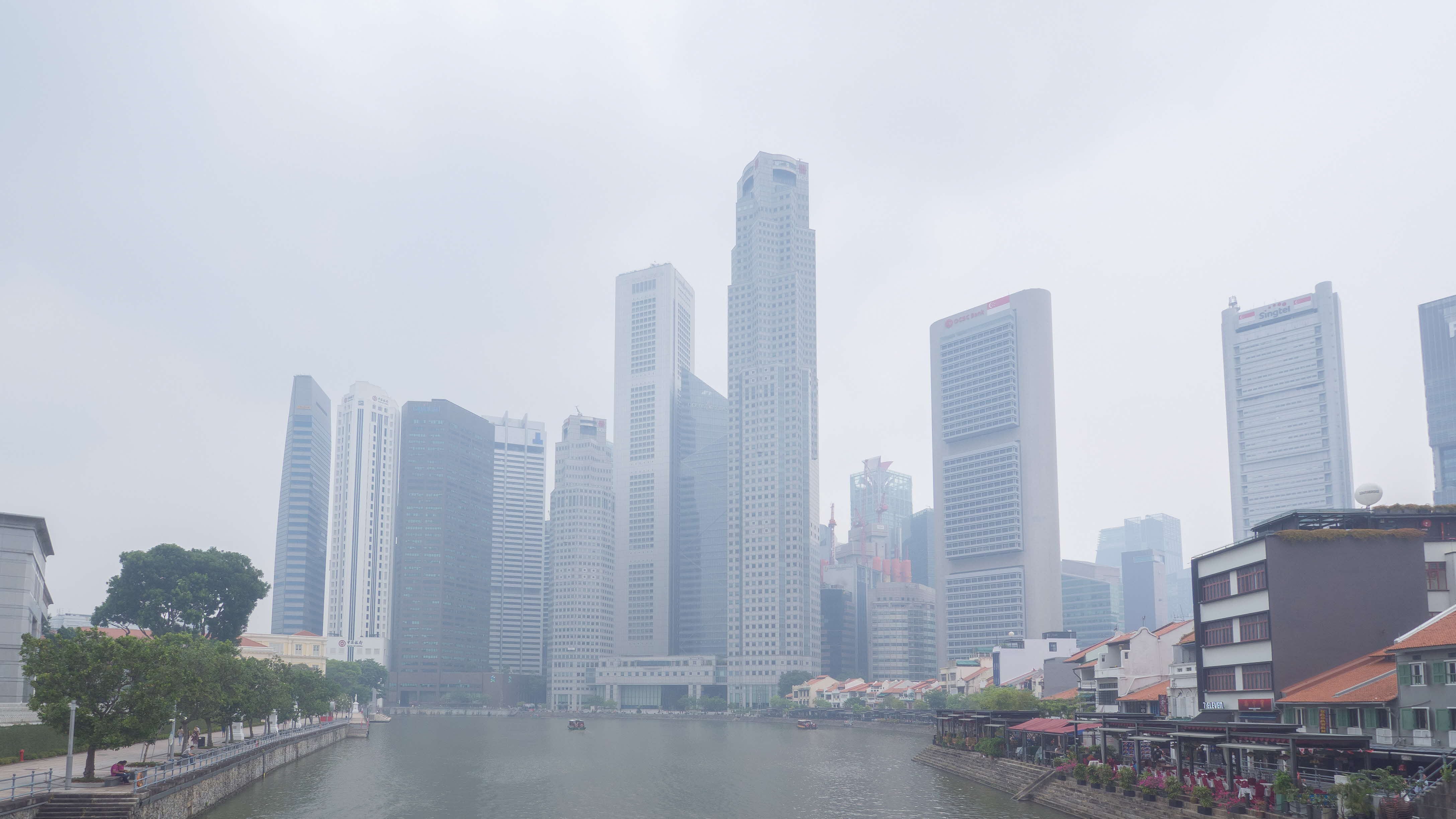 Image of Singapore in haze